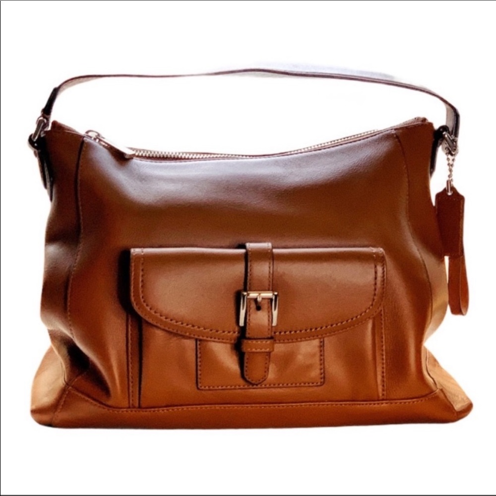 Coach Charlie Hobo Purse Saddie